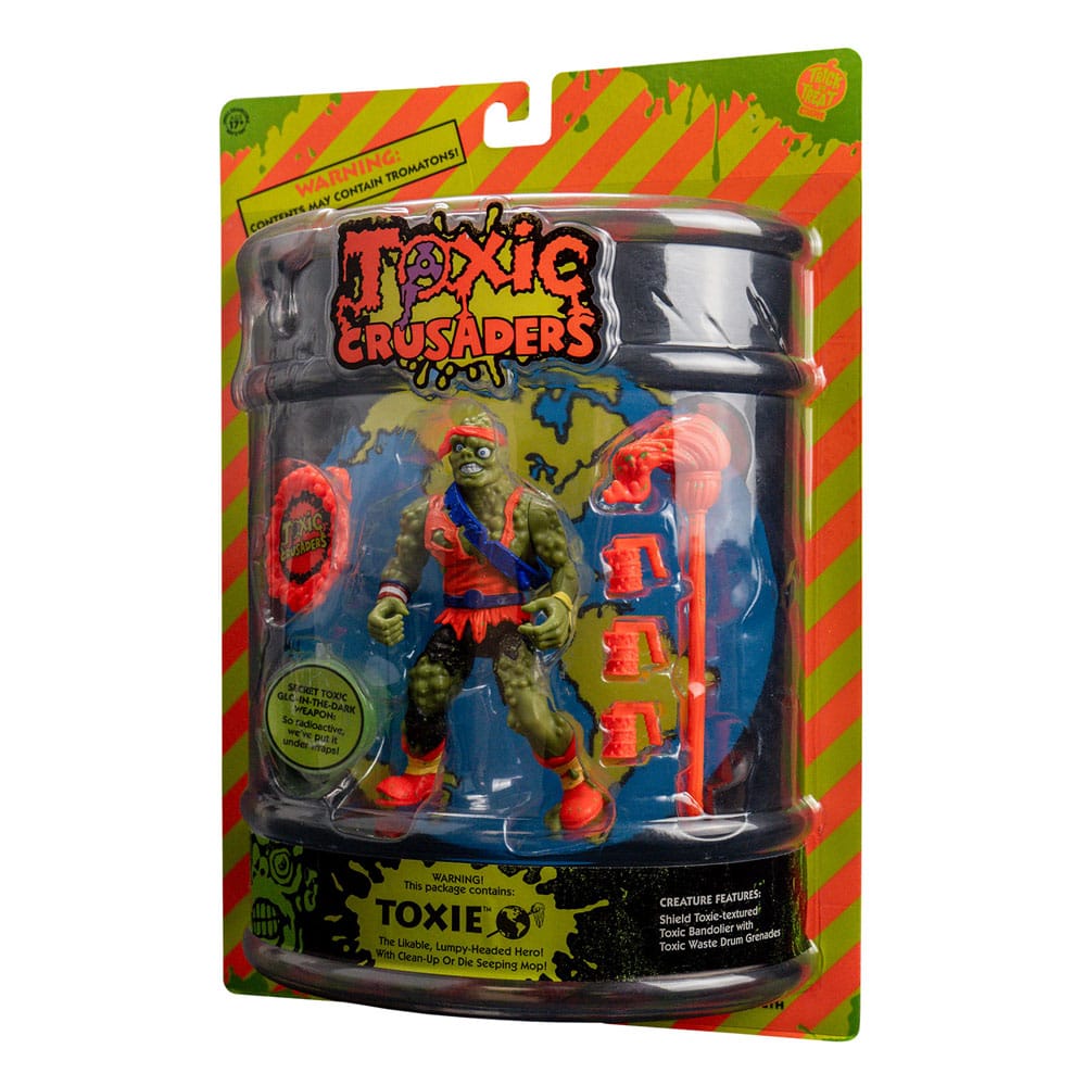 Toxic Crusader Action Figure Toxie 13 cm - Trick Or Treat Studios Statues