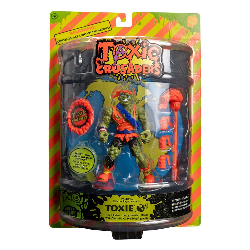 Toxic Crusader Action Figure Toxie 13 cm - Trick Or Treat Studios Statues
