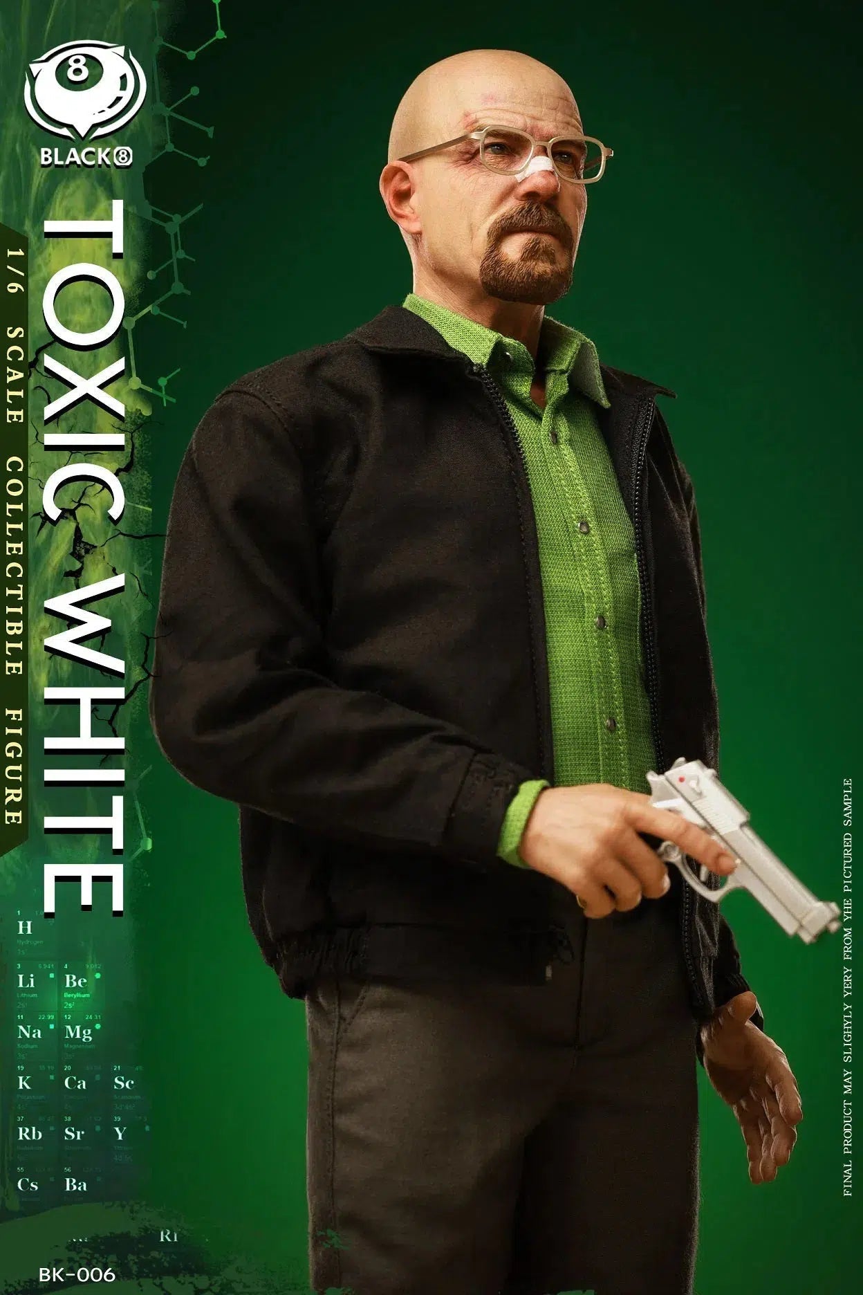 Toxic White: Black 8 Toys: Sixth Scale Figure Black 8 Toys