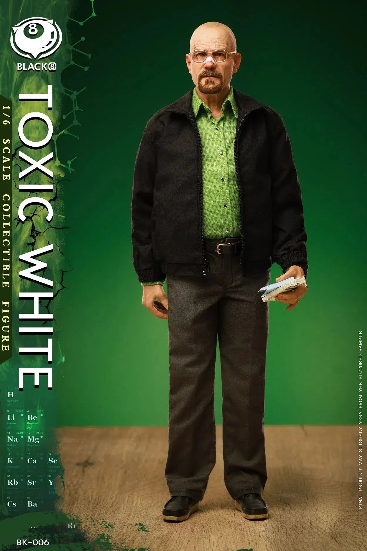 Toxic White: Black 8 Toys: Sixth Scale Figure Black 8 Toys