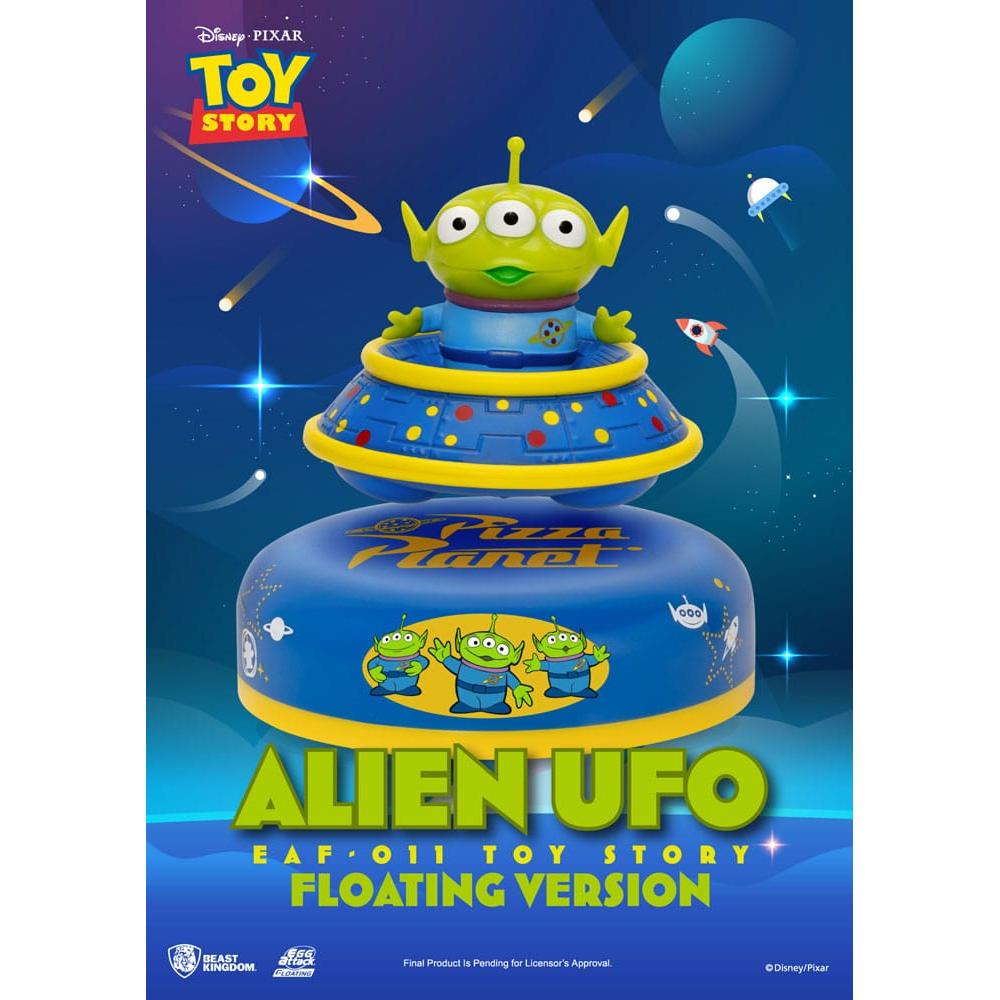 Toy Story Egg Attack Floating Model Alien UFO 6 cm - Beast Kingdom Toys Vehicles
