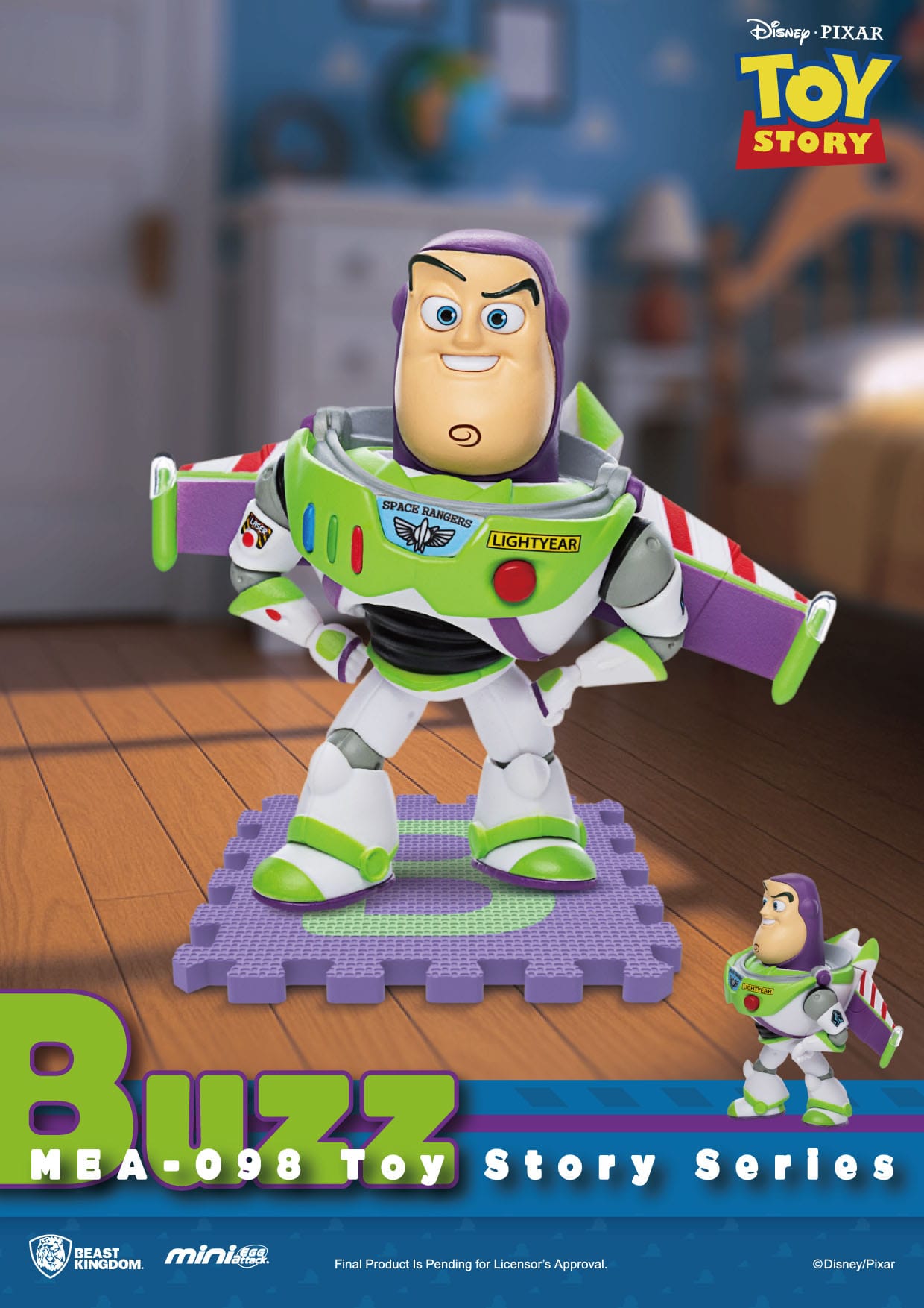 Toy Story: Mini Egg Attack: Series 2: Boxed Set of 6 Figures - Beast Kingdom Blind Box