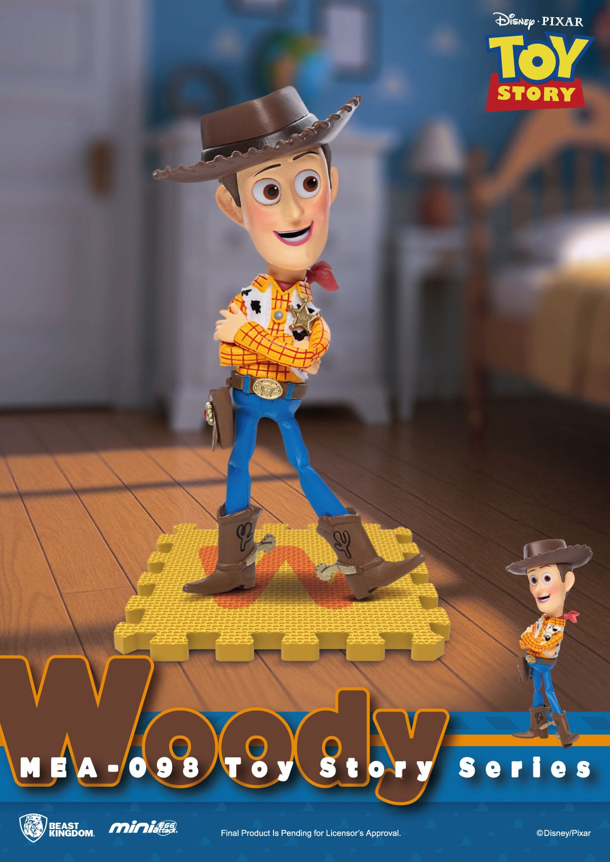 Toy Story: Mini Egg Attack: Series 2: Boxed Set of 6 Figures - Beast Kingdom Blind Box