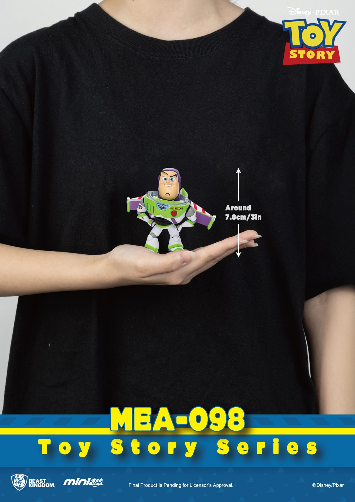 Toy Story: Mini Egg Attack: Series 2: Boxed Set of 6 Figures - Beast Kingdom Toys Blind Box