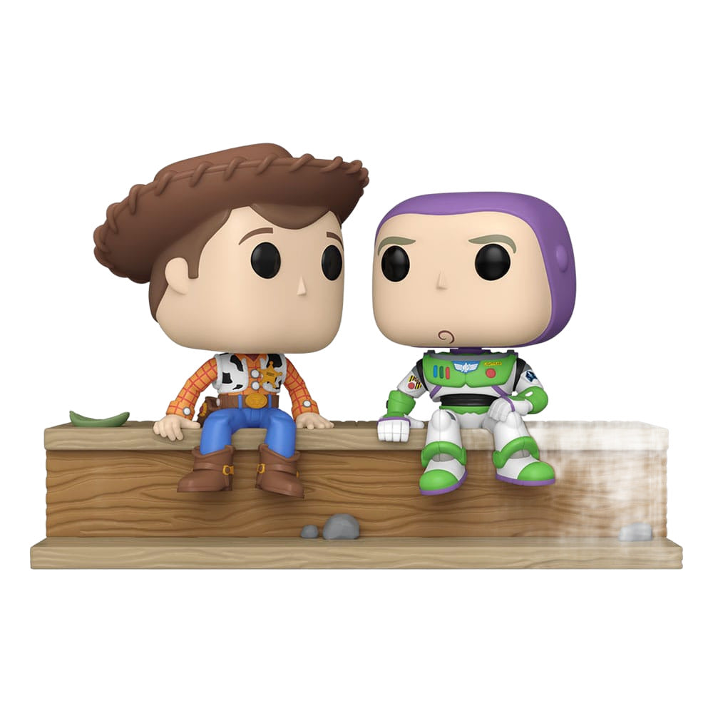 Toy Story POP Moment Vinyl Figures Woody and Buzz (30th Anniversary) - Funko Pop! Figures