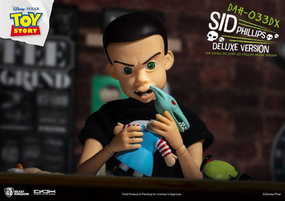 Toy Story: Sid Phillips (Deluxe Version): Dynamic 8ction Heroes Action Figure - Beast Kingdom Toys Action Figures