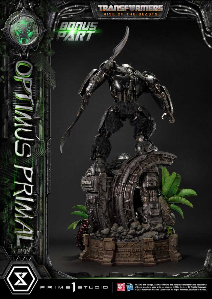 Transformers: Rise of the Beasts Museum Masterline Statue Optimus Primal Ultimate Bonus Version 72 cm - Prime 1 Studio Statues