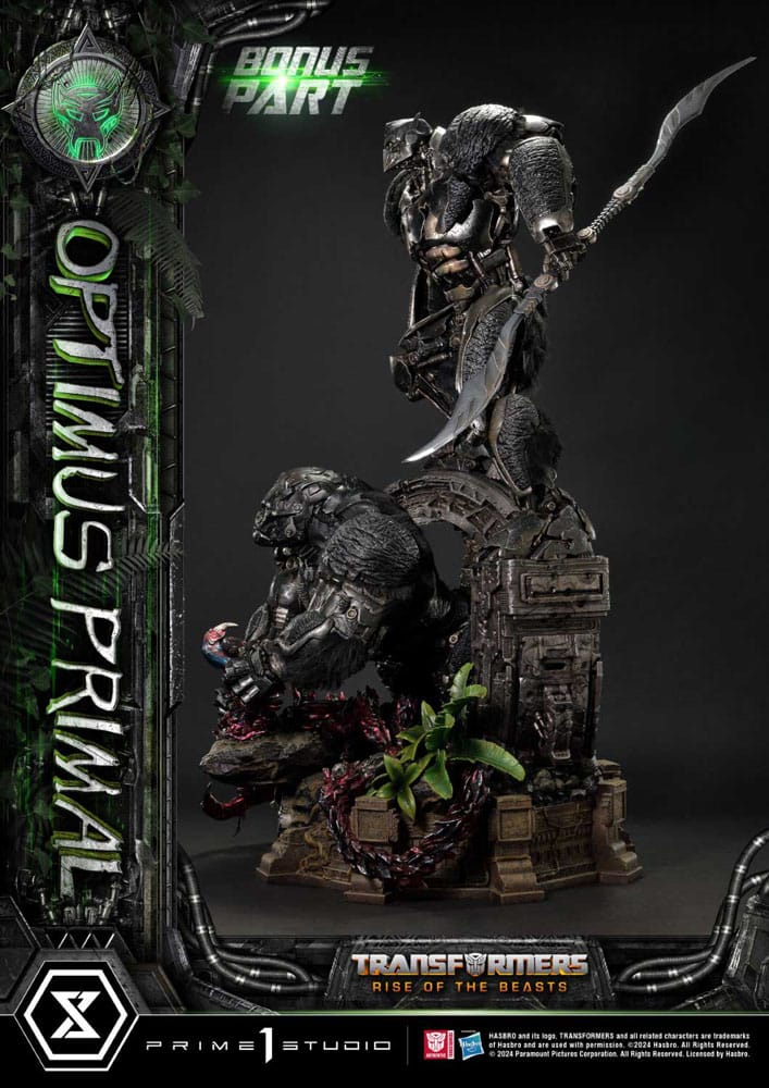 Transformers: Rise of the Beasts Museum Masterline Statue Optimus Primal Ultimate Bonus Version 72 cm - Prime 1 Studio Statues
