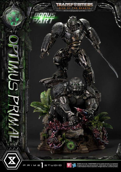 Transformers: Rise of the Beasts Museum Masterline Statue Optimus Primal Ultimate Bonus Version 72 cm - Prime 1 Studio Statues