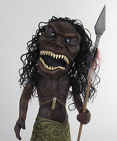Trilogy of Terror: Zuni Warrior Statue - Hollywood Collectibles Group Statue