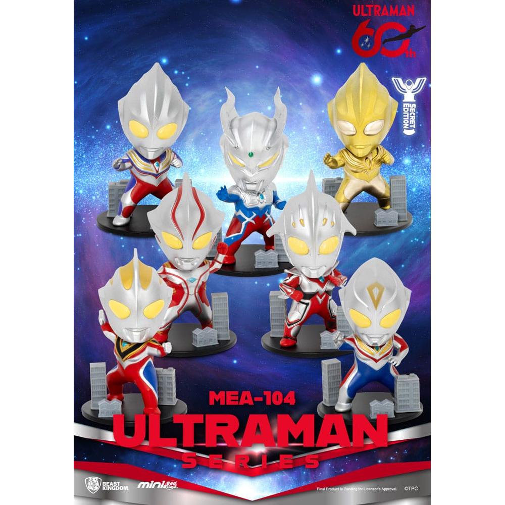 Ultraman Mini Egg Attack Blind Box Figures Ultraman Series 2 Assortment 6 - Beast Kingdom Toys Blind Boxes