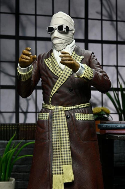 Universal Monsters: Invisible Man "Kemp House" (Colour Ver): Ultimate 7" Action Figure - Neca Action Figure