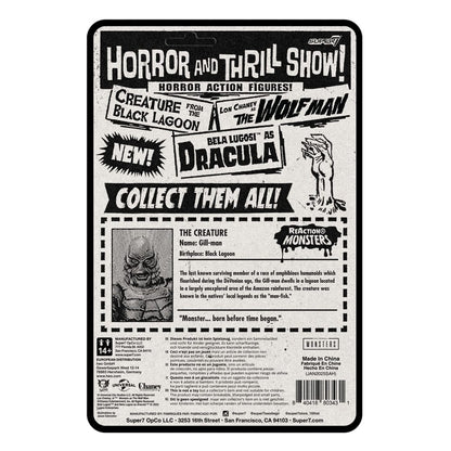 Universal Monsters ReAction+ Action Figure Wave 1 Creature from the Black Lagoon - Super7 Action Figures