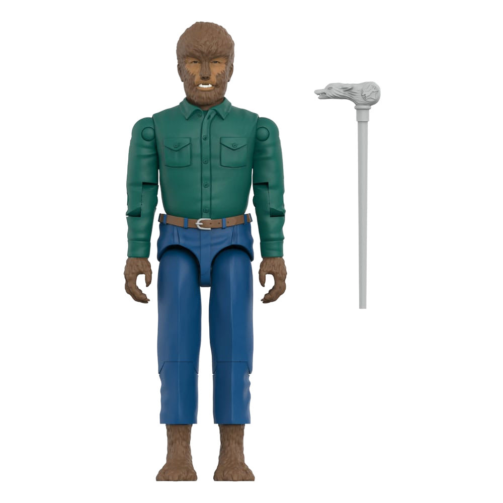 Universal Monsters ReAction+ Action Figure Wave 1 The Wolf Man - Super7 Action Figures
