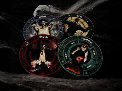 Universal Monsters Set of 4 Metal Printed Coasters - FaNaTtiK Coasters