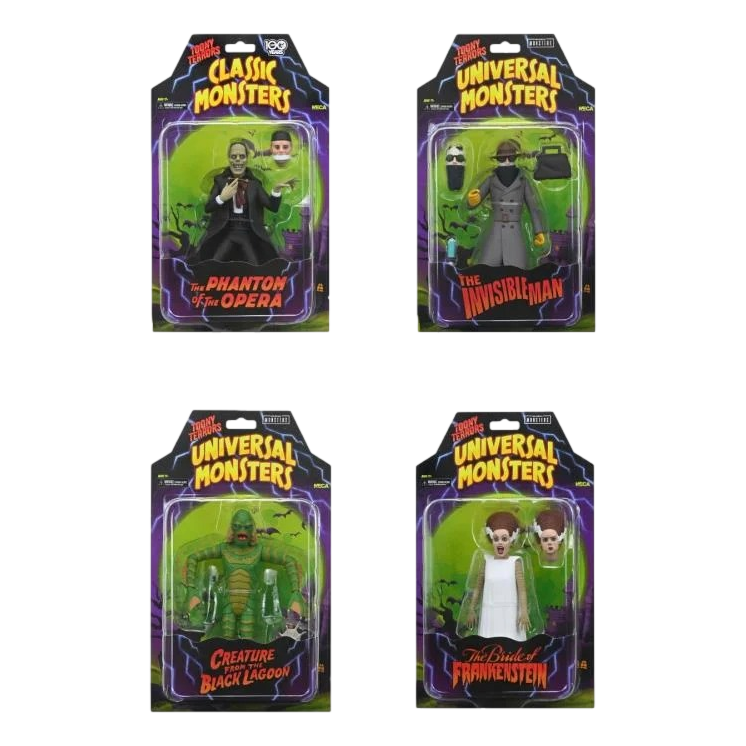 Universal Monsters: Toony Terrors: Set Of 4: Neca by Neca – Action Figure, [scale], UK stockist Planet Action Figures