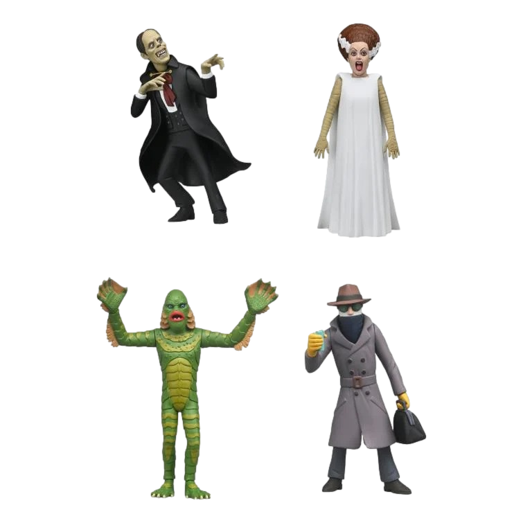 Universal Monsters: Toony Terrors: Set Of 4: Neca by Neca – Action Figure, [scale], UK stockist Planet Action Figures