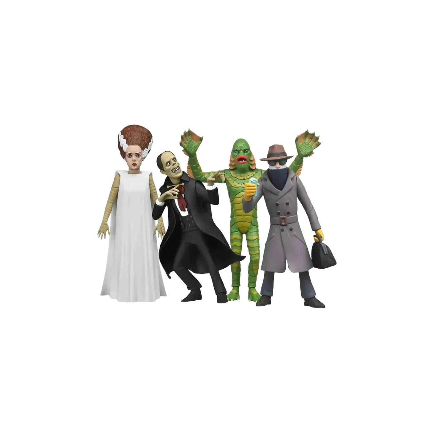 Universal Monsters: Toony Terrors: Set Of 4: Neca - Neca Action Figures