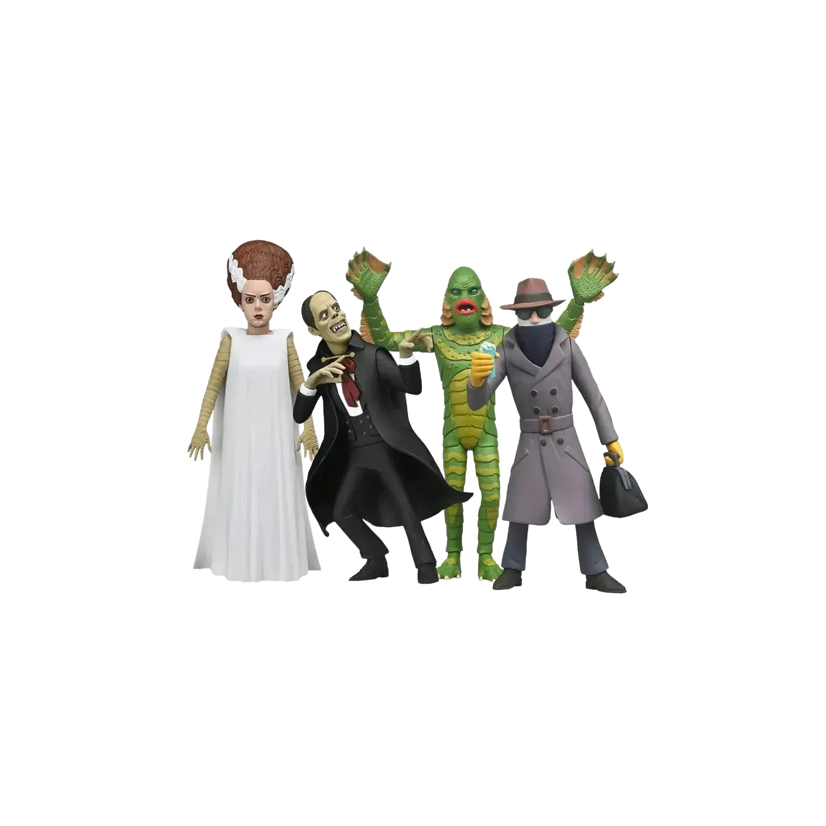 Universal Monsters: Toony Terrors: Set Of 4: Neca - Neca Action Figures