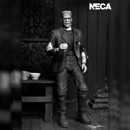 Universal Monsters: Ultimate Bride of Frankenstein: Frankenstein's Monster: Black & White: 7" Action Figure: Neca Neca