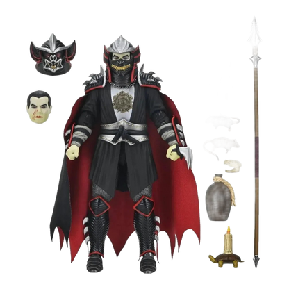 Universal Monsters x Teenage Mutant Ninja Turtles: Shredder as Dracula: Ultimate 7" Action Figure - Neca Action Figures