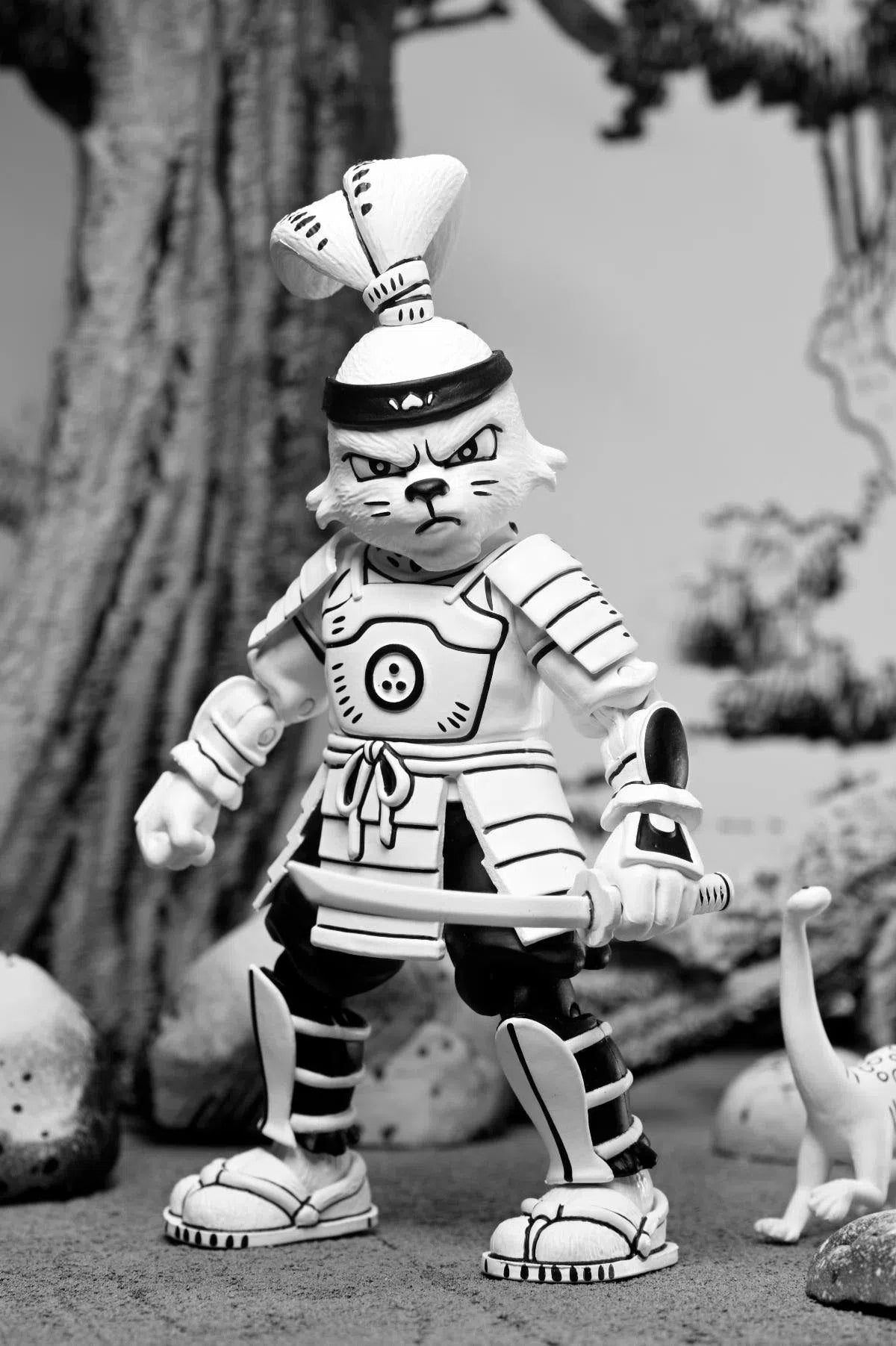 Usagi Yojimbo: Samurai Usagi Yojimbo: (Black & White Ver.): 7 Inch Action Figure Neca