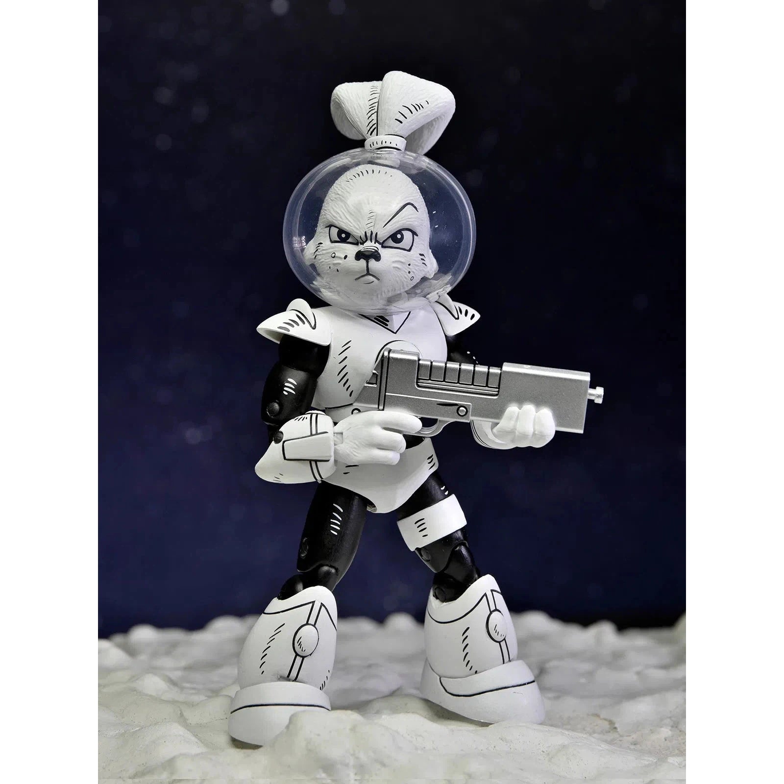 Usagi Yojimbo: Space Usagi Yojimbo: (Black & White Ver.): 7 Inch Action Figure Neca