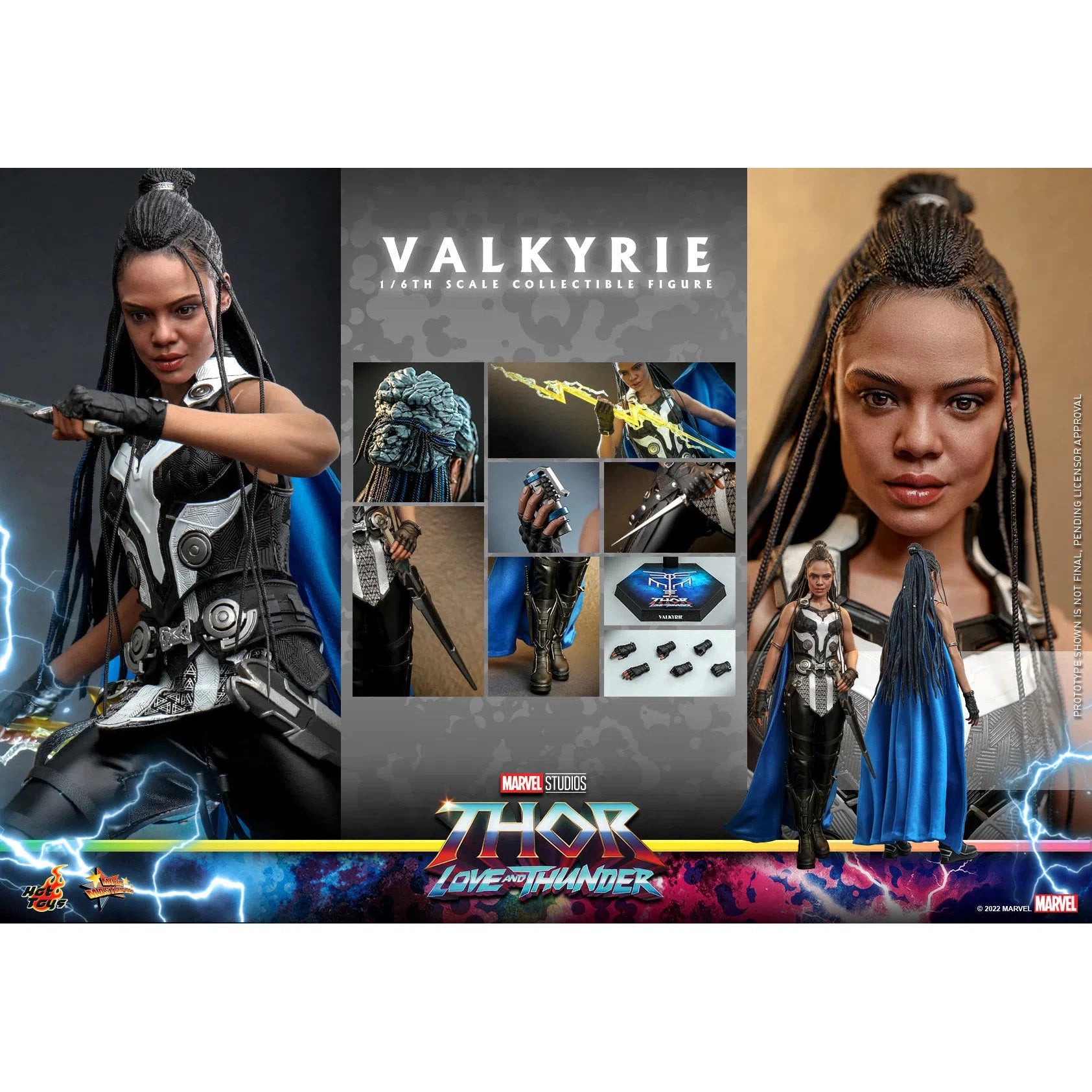 Valkyrie: Thor Love & Thunder: MMS673 - Hot Toys Action Figure