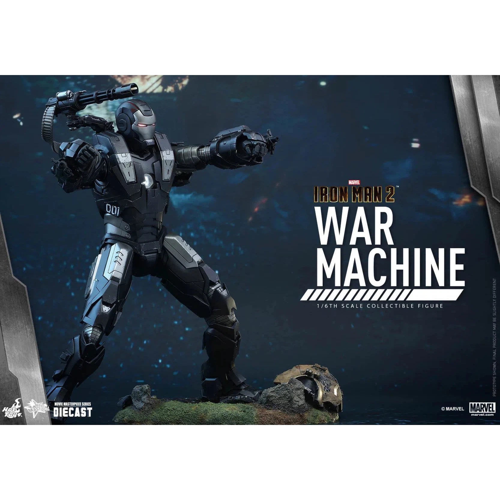 War Machine: Iron Man: Reissue: Marvel: MMS331D13 Hot Toys