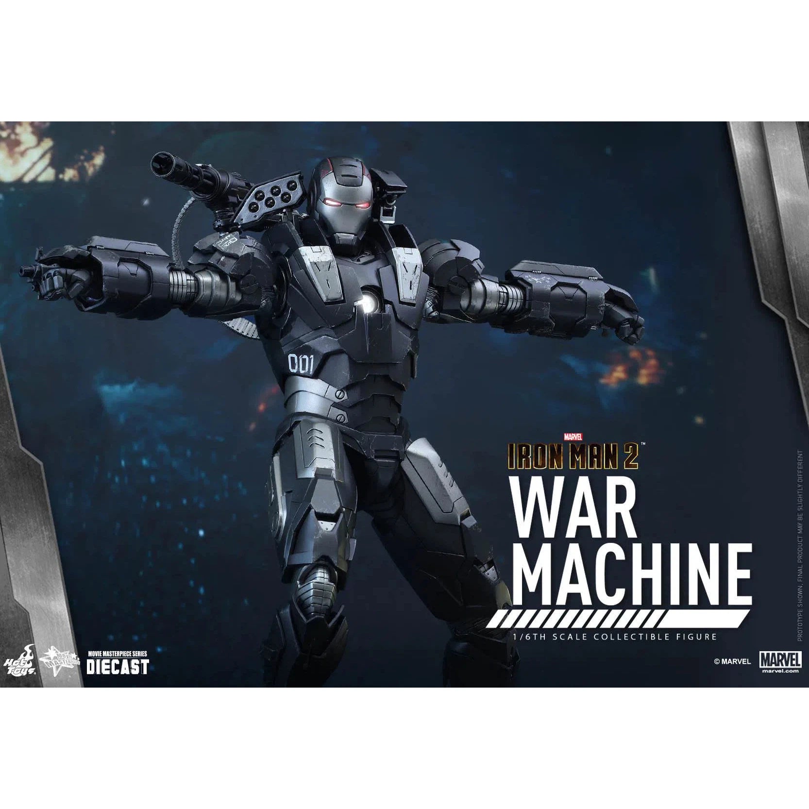 War Machine: Iron Man: Reissue: Marvel: MMS331D13 Hot Toys