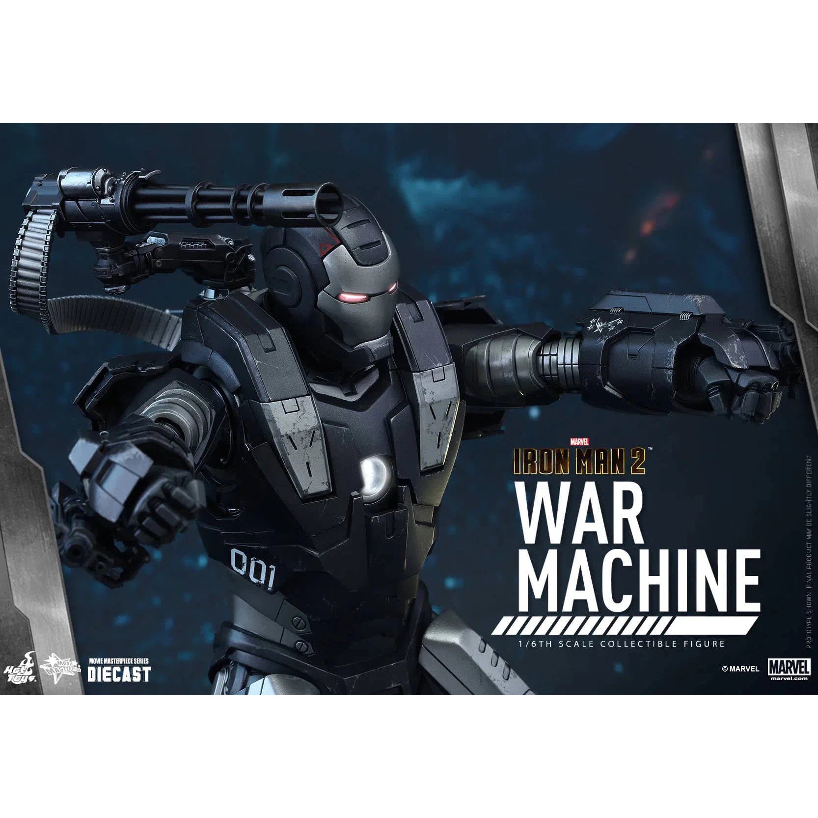 War Machine: Iron Man: Reissue: Marvel: MMS331D13 Hot Toys