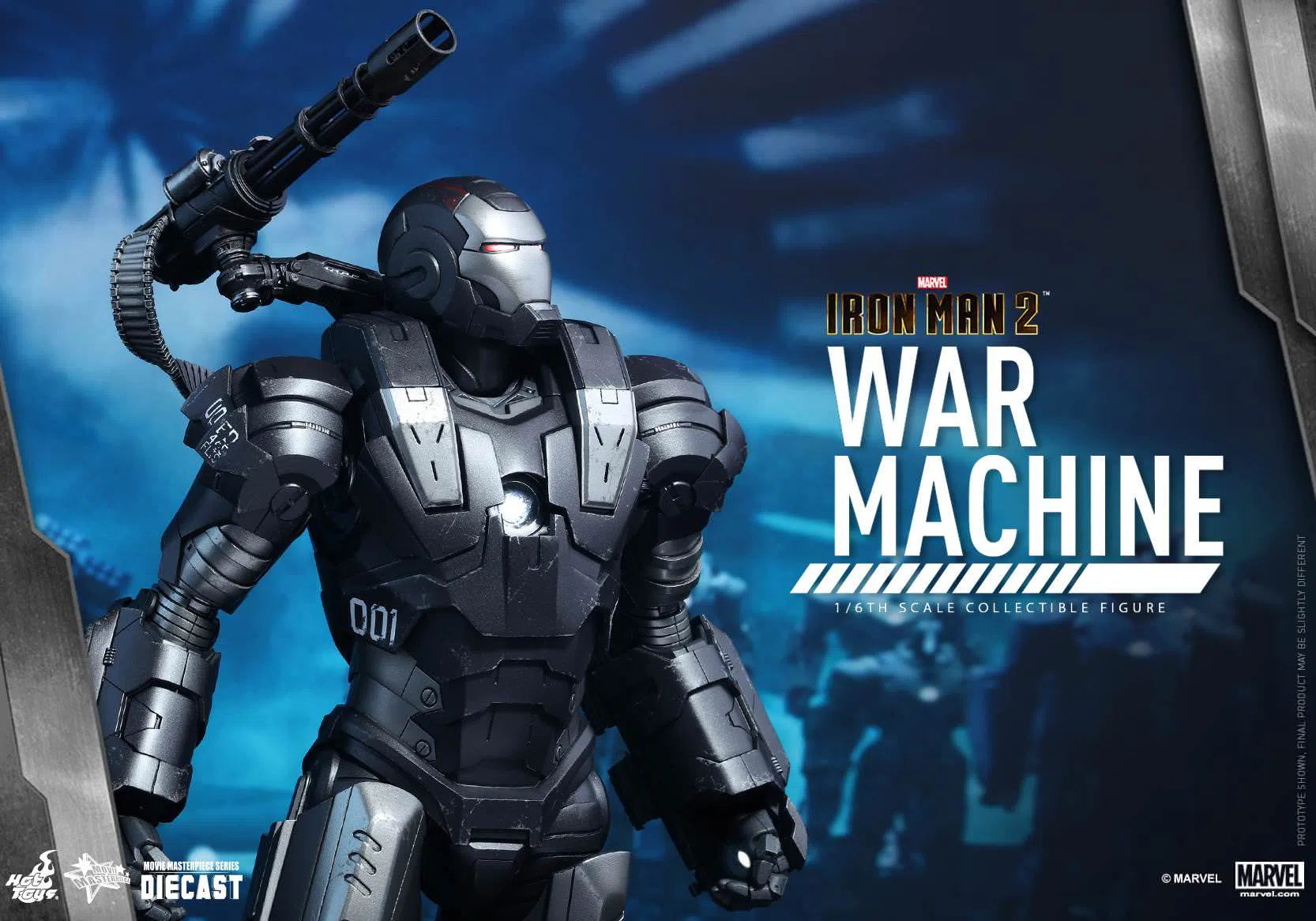 War Machine: Iron Man: Reissue: Marvel: MMS331D13 Hot Toys