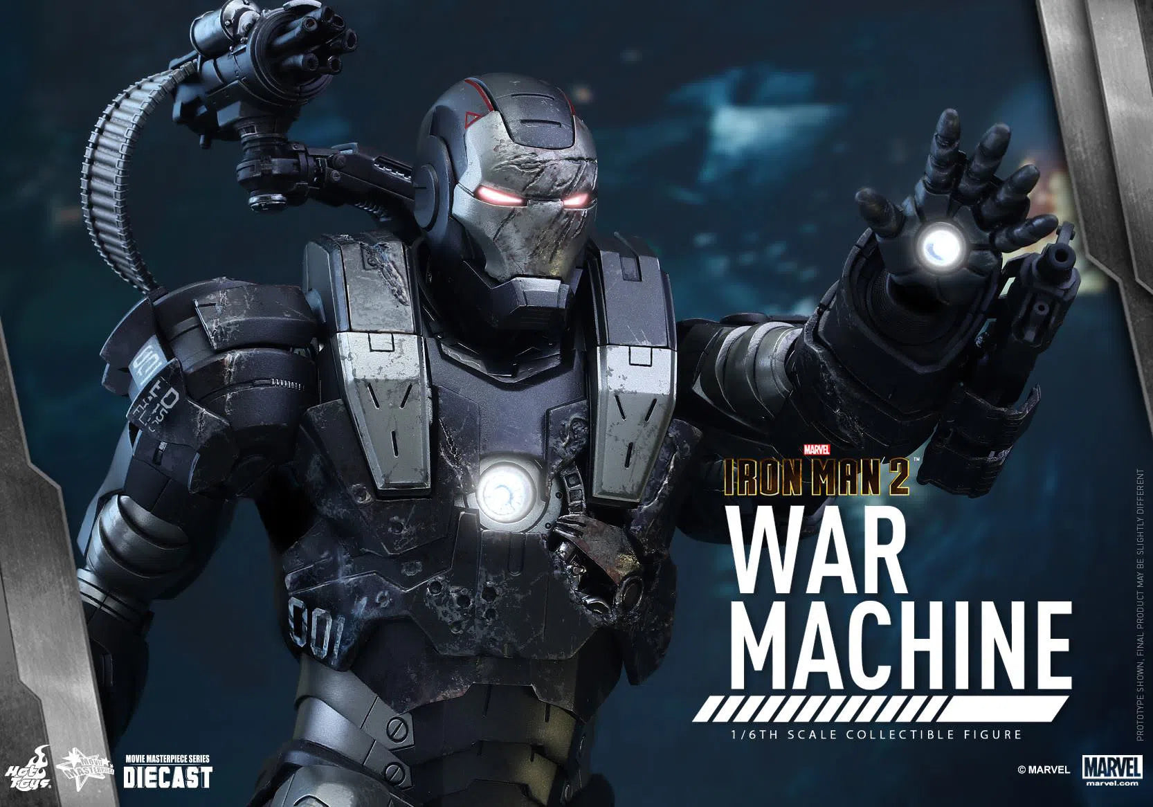 War Machine: Iron Man: Reissue: Marvel: MMS331D13 Hot Toys