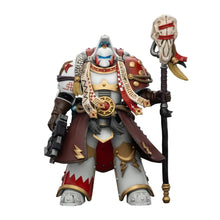 Warhammer 40,000 Action Figure White Scars Stormseer Consulwith Force Staff and Bolt Pistol 12 cm - Joy Toy Action Figures