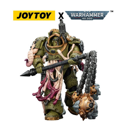 Warhammer 40,000 Action Figure Death Guard Blightlord Terminator 2 with Flail of Corruption 14 cm - Joy Toy Action figures