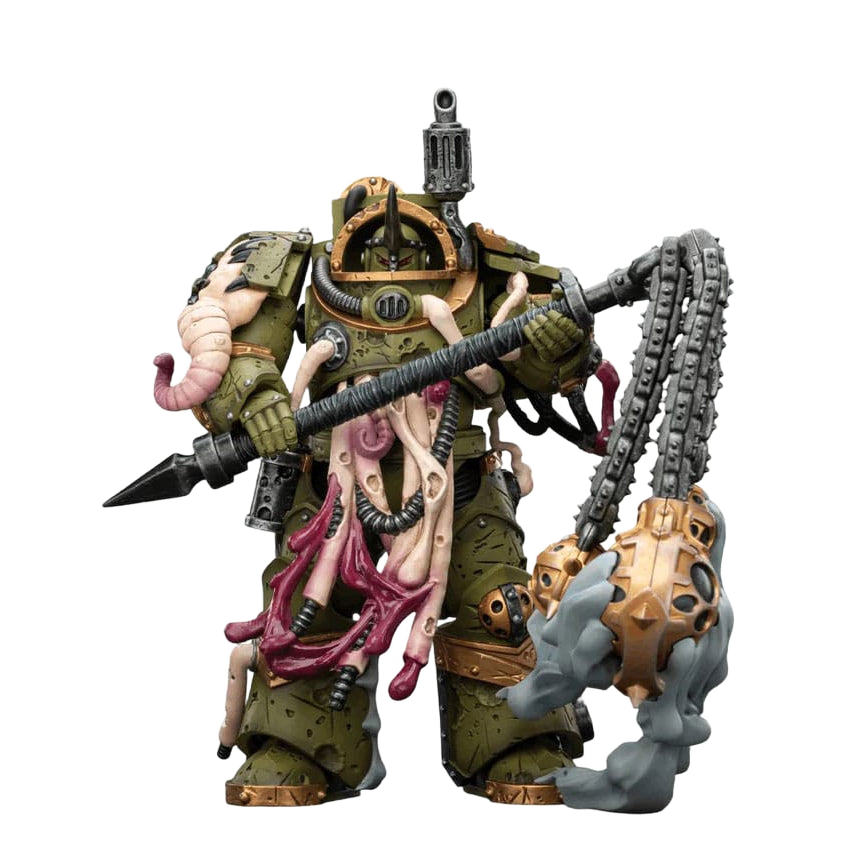 Warhammer 40,000 Action Figure Death Guard Blightlord Terminator 2 with Flail of Corruption 14 cm - Joy Toy Action figures