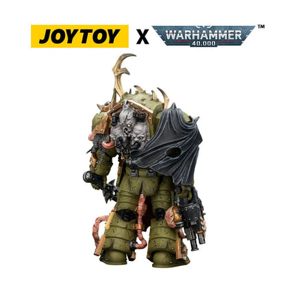 Warhammer 40,000 Action Figure Death Guard Blightlord Terminator 3 with Combi-bolter and Bubotic Blade 14 cm - Joy Toy Action figures