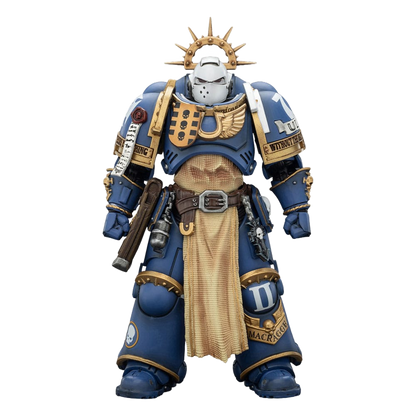 Warhammer 40,000 Action Figure Ultramarines Levantus with Power Sword, Stormshield and Bolt Pistol 13 cm - Joy Toy Action figures