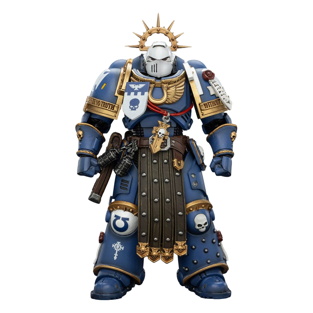 Warhammer 40,000 Action Figure Ultramarines Torvald with Power Sword, Stormshield and Bolt Pistol 13 cm - Joy Toy Action figures