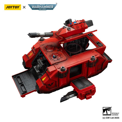 Warhammer 40,000: Blood Angels: Predator Annihilator with Twin Lascannons: 1/18 Scale Action Figure - Joy Toy Action Figure