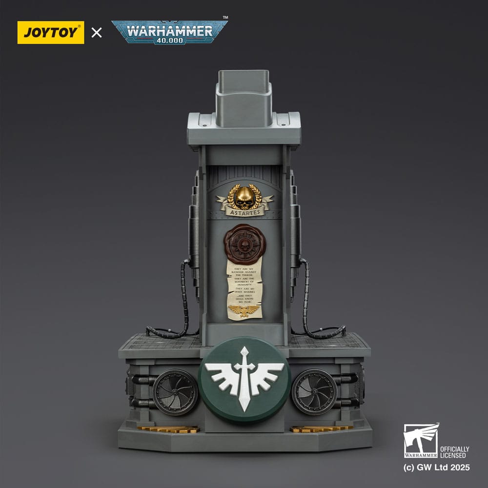 Warhammer 40,000: Dark Angels MkX Helmet & Display Stand 44 cm - Joy Toy Replicas: 1/1