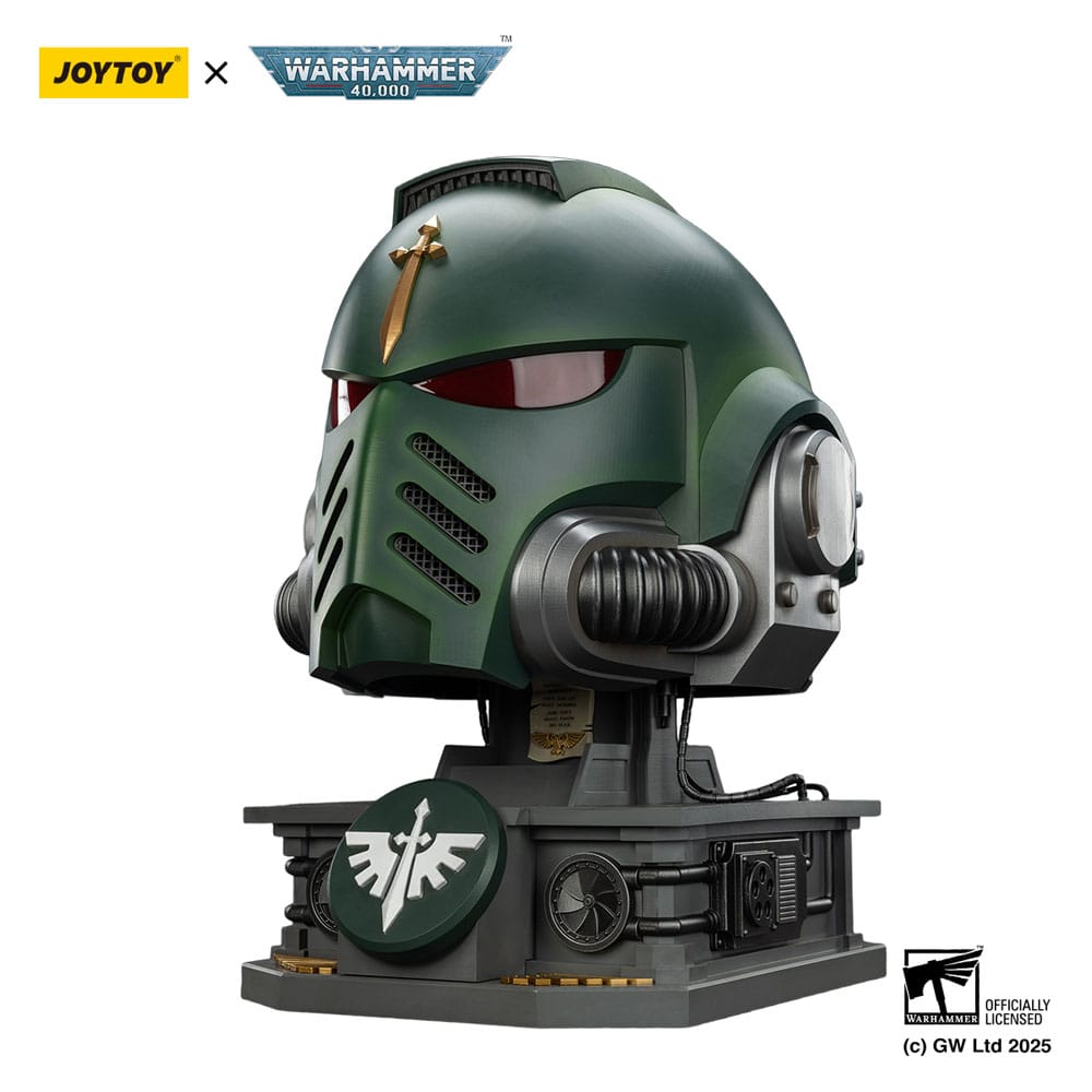 Warhammer 40,000: Dark Angels MkX Helmet & Display Stand 44 cm - Joy Toy Replicas: 1/1