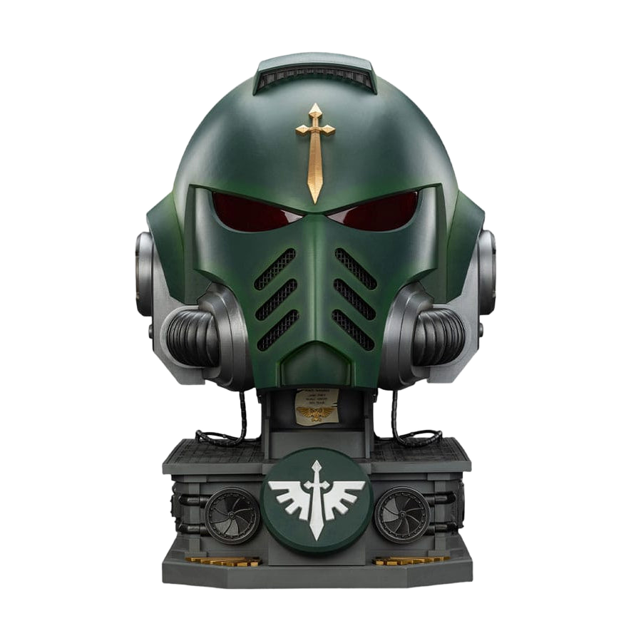 Warhammer 40,000: Dark Angels MkX Helmet & Display Stand 44 cm - Joy Toy Replicas: 1/1
