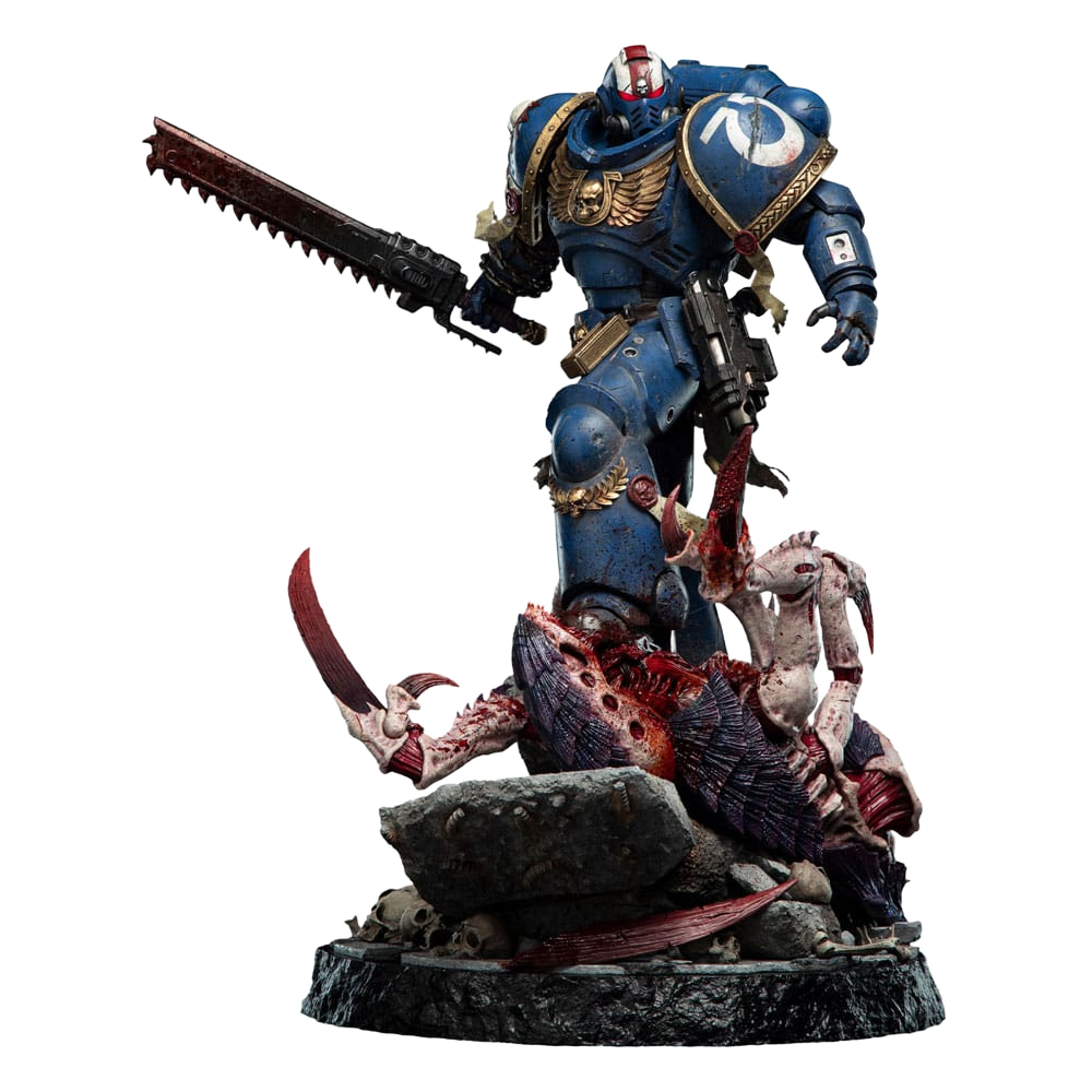 Warhammer 40,000: Space Marine 2 Statue 1/6 Lieutenant Titus Battleline Edition 63 cm - Weta Workshop Statue