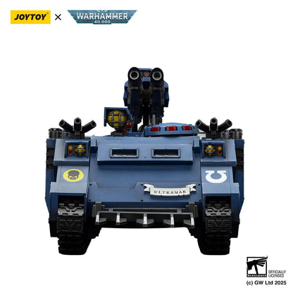 Warhammer 40,000: Ultramarines: Space Marine II: Razorback with Twin Lascannon: 1/18 Scale Vehicle - Joy Toy Action Figure