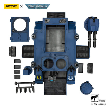 Warhammer 40,000: Ultramarines: Space Marine II: Razorback with Twin Lascannon: 1/18 Scale Vehicle - Joy Toy Action Figure