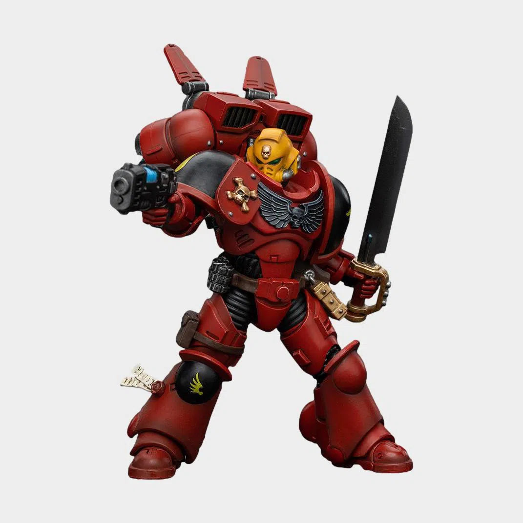 Warhammer 40K: Blood Angels: Jump Pack Intercessors Sergeant With Plasma Pistol : Joy Toy Joy Toy