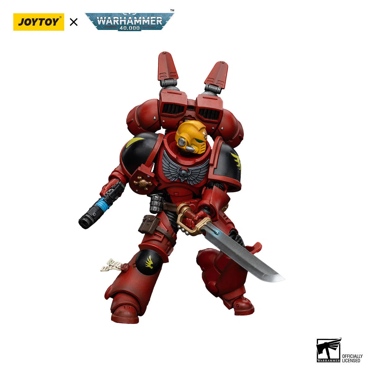 Warhammer 40K: Blood Angels: Jump Pack Intercessors Sergeant With Plasma Pistol : Joy Toy Joy Toy