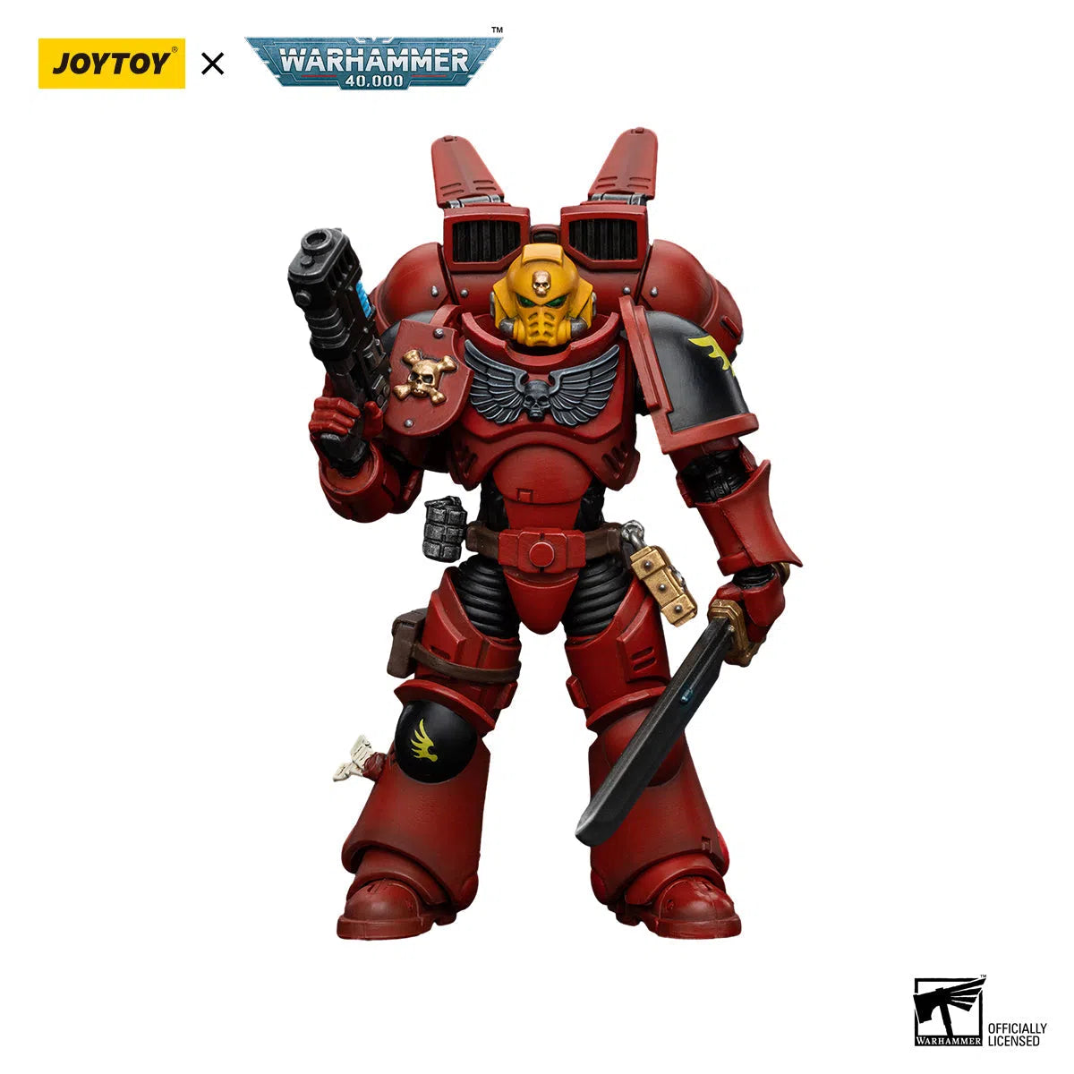 Warhammer 40K: Blood Angels: Jump Pack Intercessors Sergeant With Plasma Pistol : Joy Toy Joy Toy