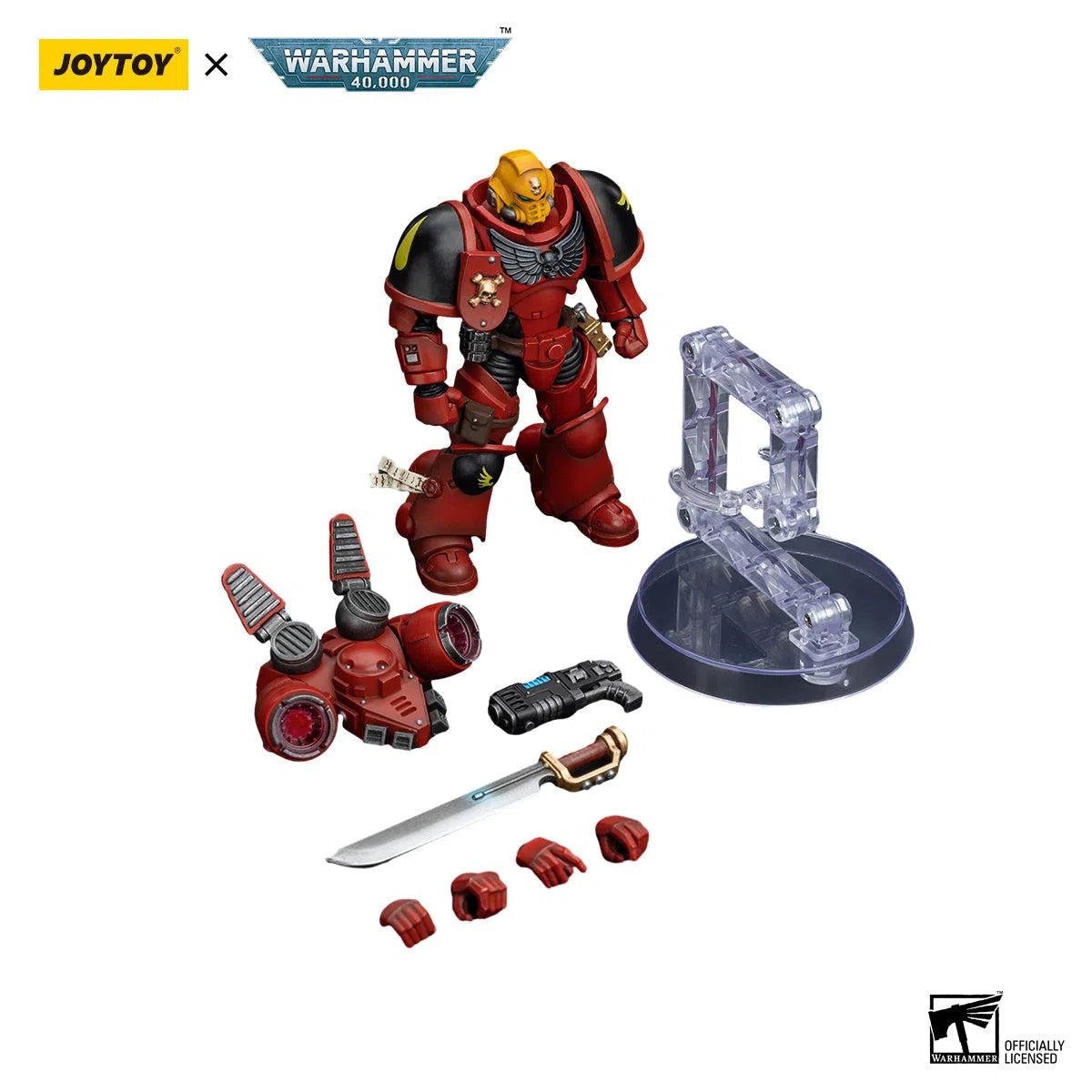 Warhammer 40K: Blood Angels: Jump Pack Intercessors Sergeant With Plasma Pistol : Joy Toy Joy Toy